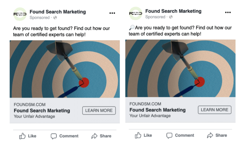 Comparing Facebook Ads
